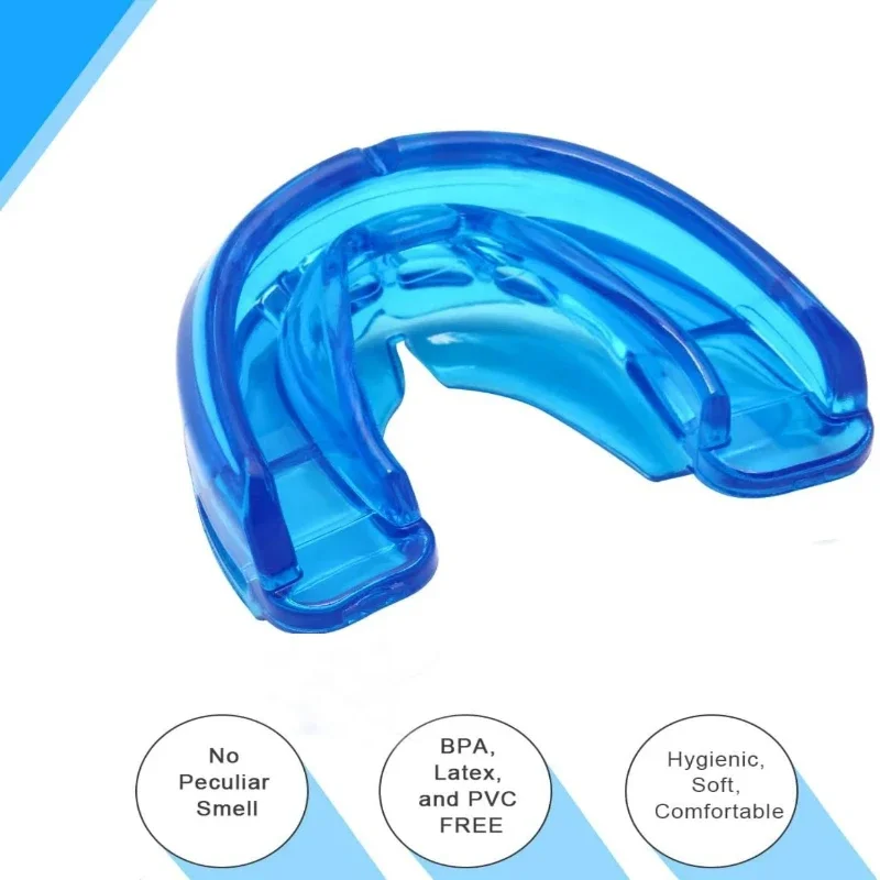 Night Sleep Bruxism Mouth Guard Teeth Protector Anti Grinding Dental Tray Oral Care Tooth Protective Brace