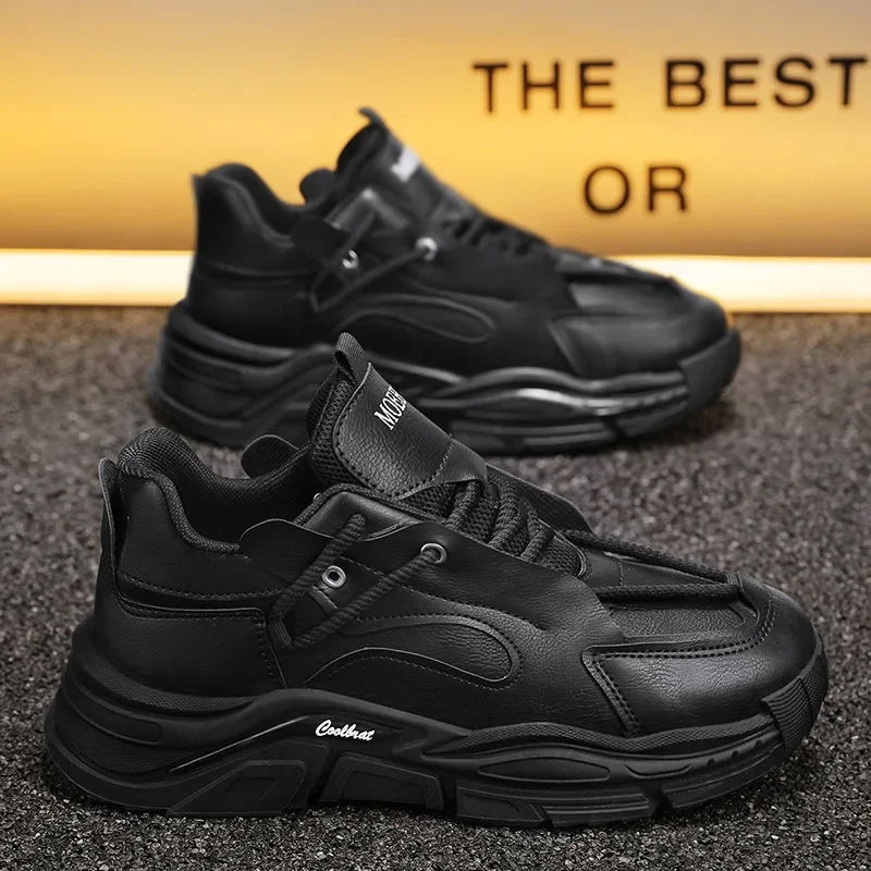 Fashion Hundred Casual Shoes Men Thick Bottom Non-slip Sneakers Casual Comfortable Running Shoes Zapatos De Hombre Tenis Hombres