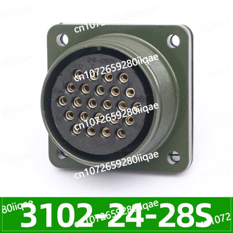 

waterproof plug socket 24-pin MS3108A24-28S MS3102A24-28P