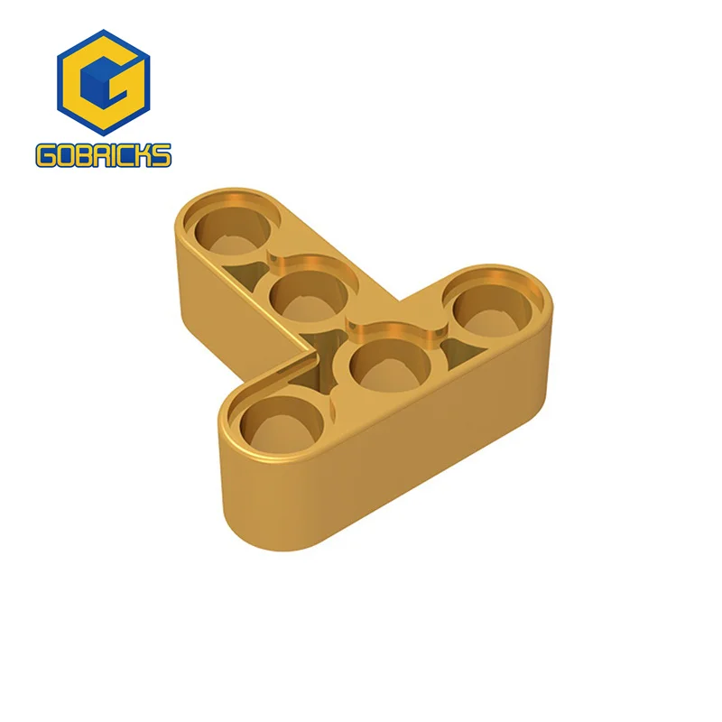 Gobricks 10PCS MOC DIY Bricks Modified T-Shape Thick 3 x 3 Compatible with 60484 Educational Creative Brick DIY Assembles Part