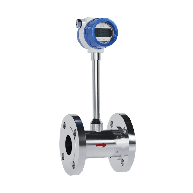 Vortex flowmeter Steam compressed air biogas gas DN50 natural gas digital display steam gas flowmeter