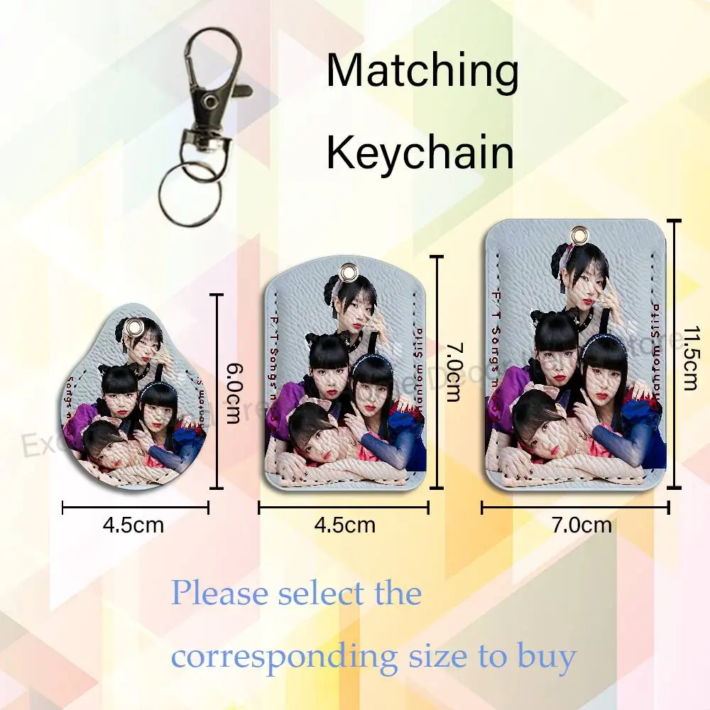 P-Phantom S-Siita Horror Queen Custom Access Card Case Leather Card Holder Transportation Card Case
