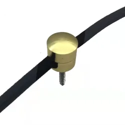 DIY Aluminum Wire Fixing Buckle Lighting Accessories Cable Clamps Guider for Home And Office Use