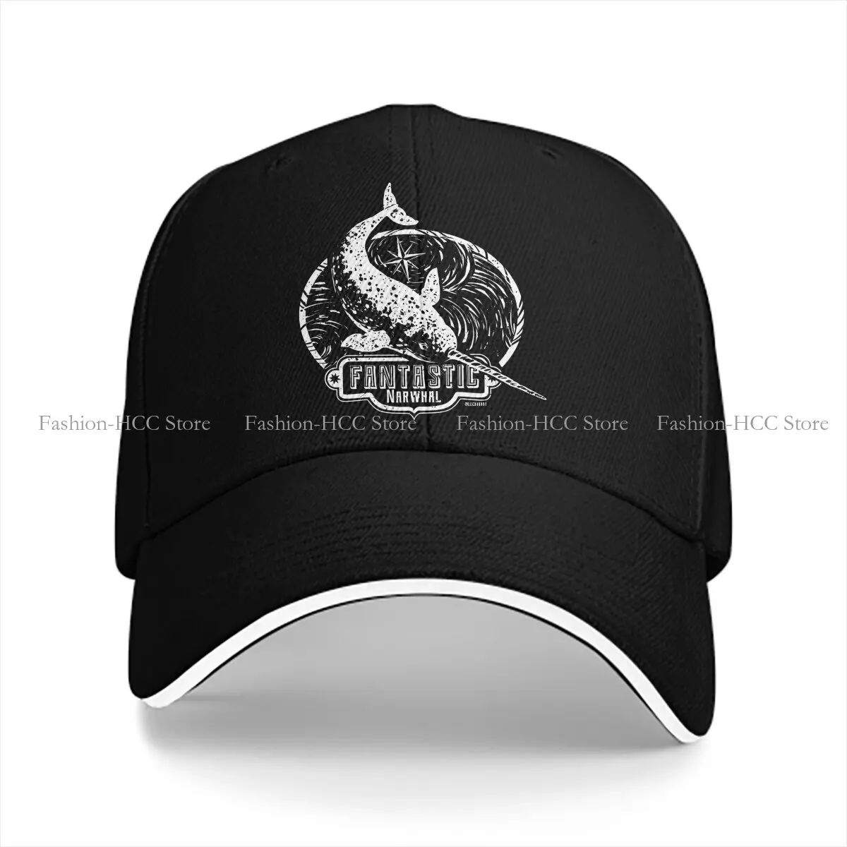 

Fantastic Baseball Cap Men Hats Women Visor Protection Snapback Narwhal Caps