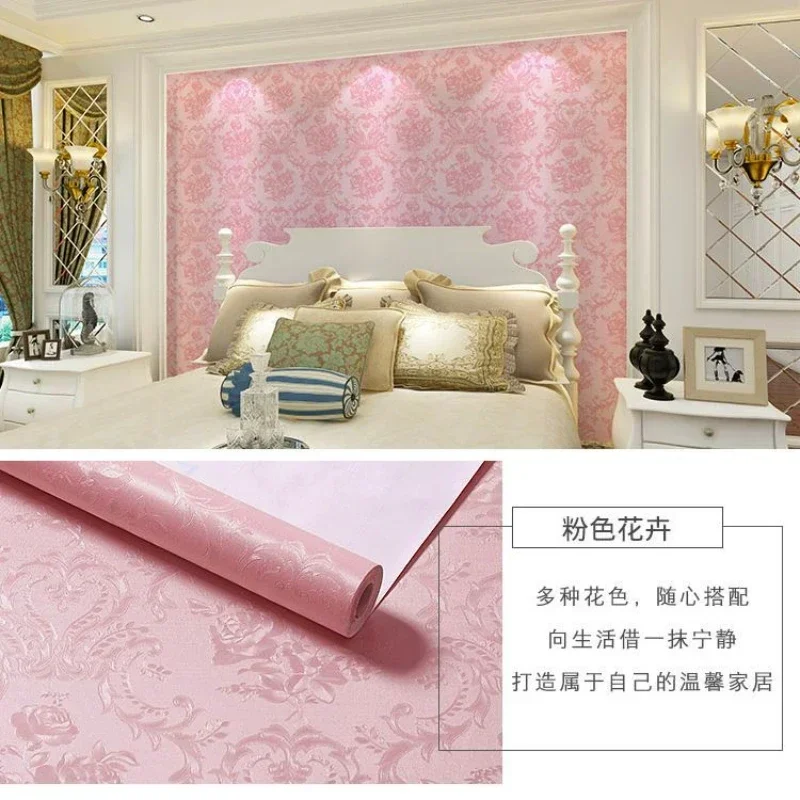 

Self-adhesive Wallpaper PVC Waterproof and Moisture-proof Stickers Bedroom Bedside Background Wall Living Room Wardrobe Sticker