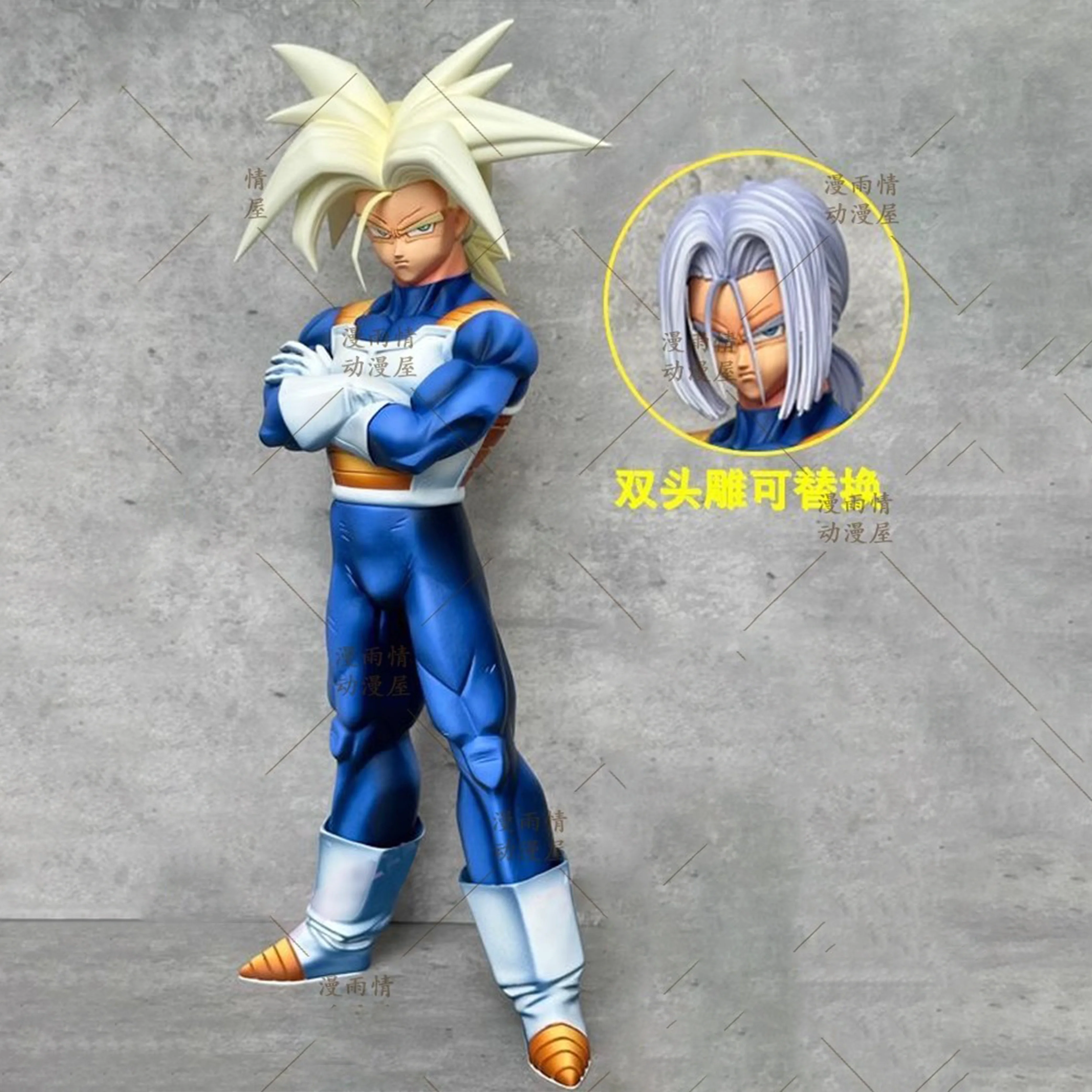 

Dragon Ball Torankusu Figure Two Heads Trunks Figures Anime Figurine Pvc Collection Model Decoration Doll Statue Toys Kids Gifts