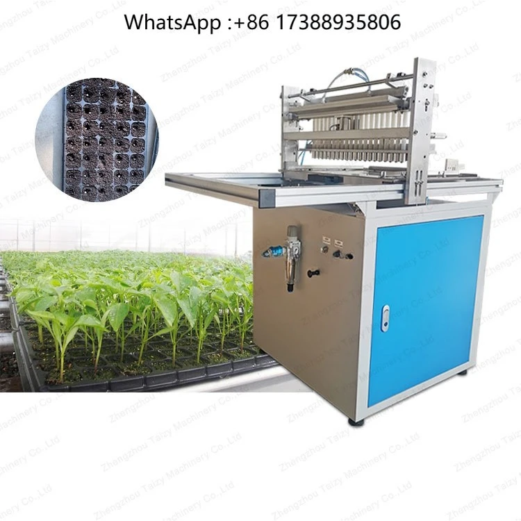 Vegetable Seed Planter Manual Tray Seeder Automated Seeding Machine