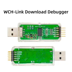 Download Debugger RISC-V Framework MCU Oonline Debugging SWD Interface Chip Programming with LED Indicator Light 3.3V/5V