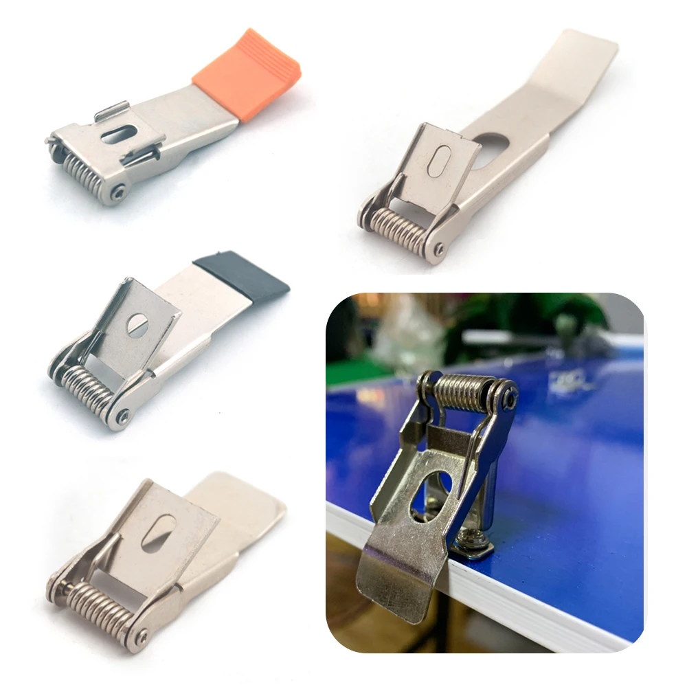 100Pieces Manufacturer Nickel Plated Flat Metal Panel Pushing Clips For Downlight Spring Plate Clip