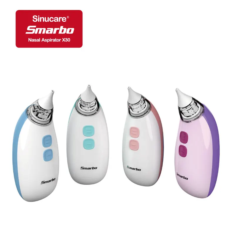 Smarbo X30 Vacuum Baby Hygienic Nasal Aspirator Nose Snot Cleaner Electric Newborns Mucus Snivel Cleaning Sniffling Suction Tool