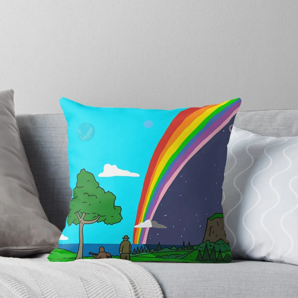 Big Lez Show Landscape Throw Pillow Throw Pillow ornamental pillows Pillow