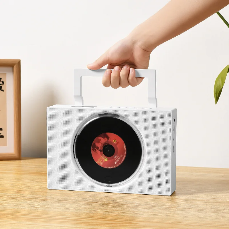 Multifunctional Portable CD Disc Player, Household Bluetooth CD Player For Music Album & Language Listening