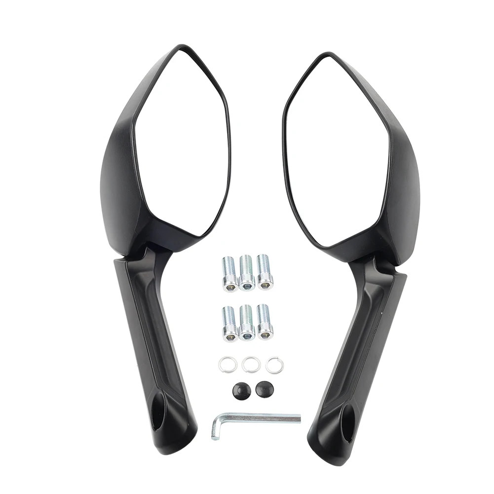 1Pair Motorcycle Rear View Rearview Mirrors For Ducati Multistrada 1200 950 1260 2015-2017