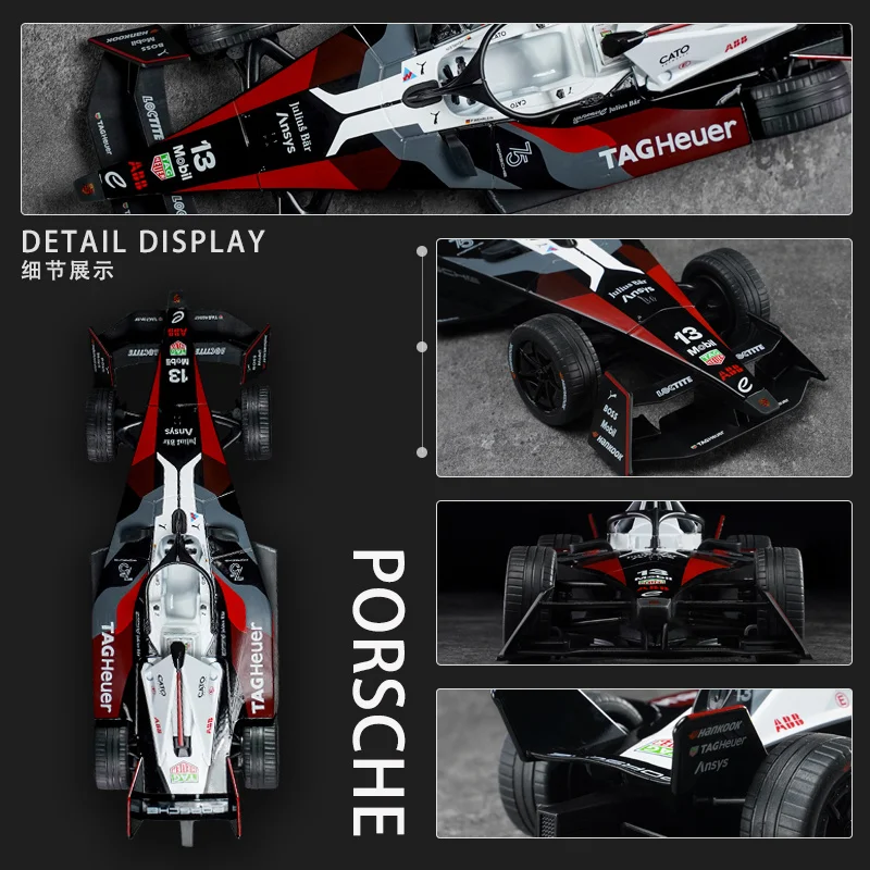 1:18 FE TSC เดอะ สปีด์ คาร์ด รถแข่งไฟฟ้า โมเดลฟอร์มูล่า แม็คลาเรน รุ่น F1 ของเล่นจำลองการแข่งรถ ทำจากโลหะผสม สำหรับเด็กอายุ 14 ปีขึ้นไป ของขวัญวันหยุด