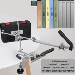 Ruixin Pro RX009 Fixed Angle Sharpener Knife Sharpener Sharpeing Stone Knife Tools Whetstone Diamond Knife Sharpener