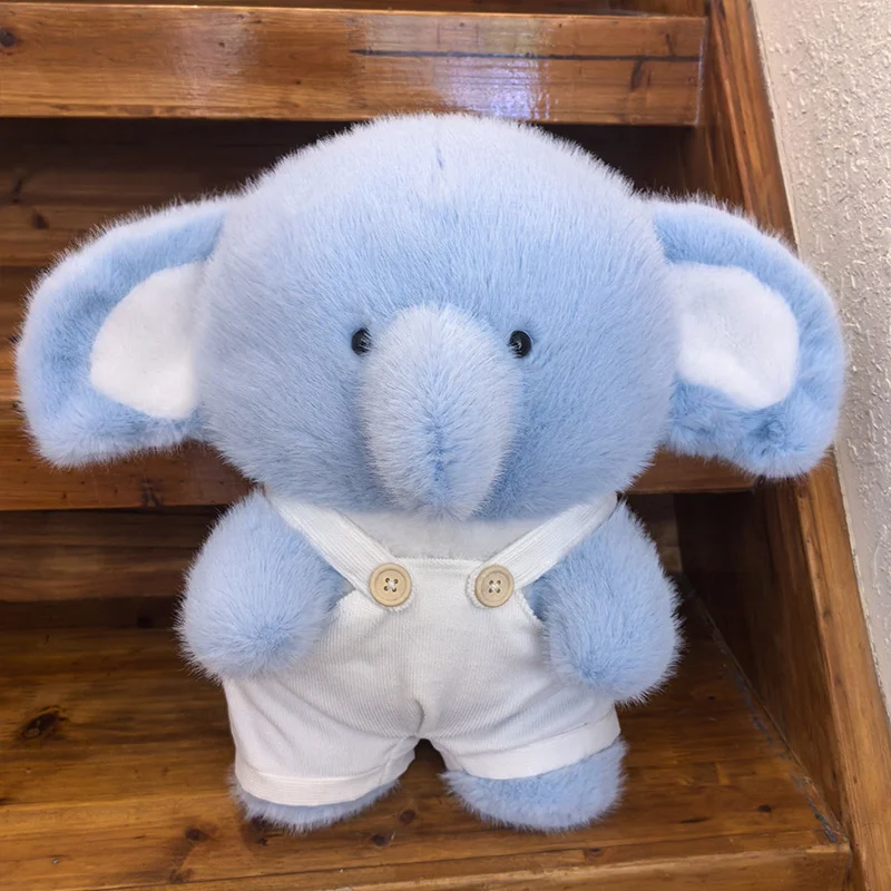 Simpatici pagliaccetti elefante peluche cartone animato animali di peluche peluche bambola morbida bambini babys peluches giocattoli ragazze kawaii regalo camera deco