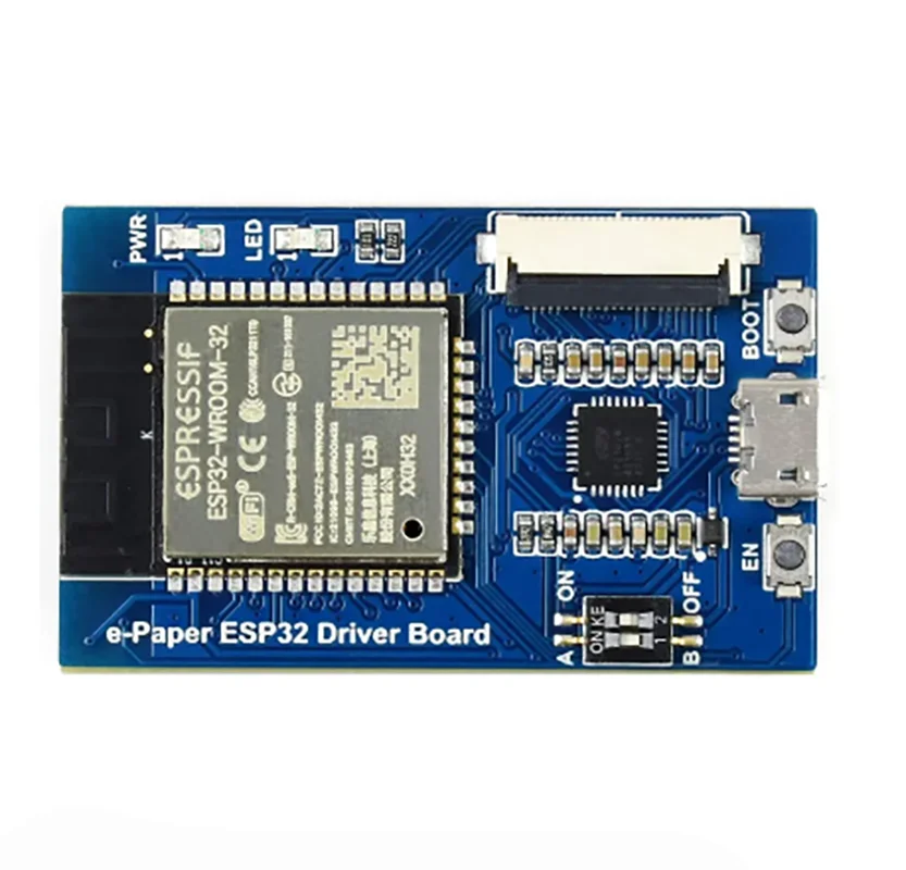 

Waveshare Universal E-Paper Driver Board With Wifi Bluetooth Soc ESP32 Onboard Supports Various SPI E-Paper Raw Panels