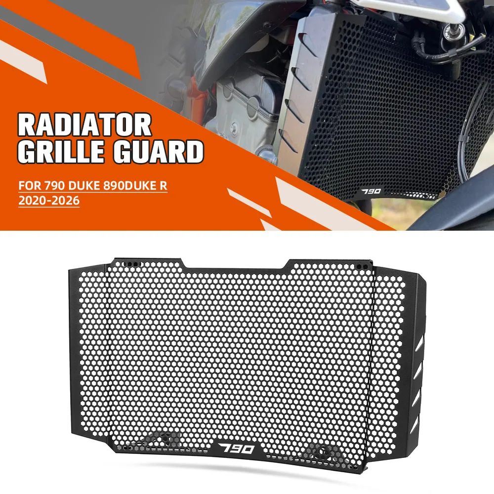 2025 2026 FOR 790 DUKE 890DUKE R 2020- Motorcycle Accessories CNC Aluminium Radiator Grille Guard DUKE790 890 GP Protector Cover
