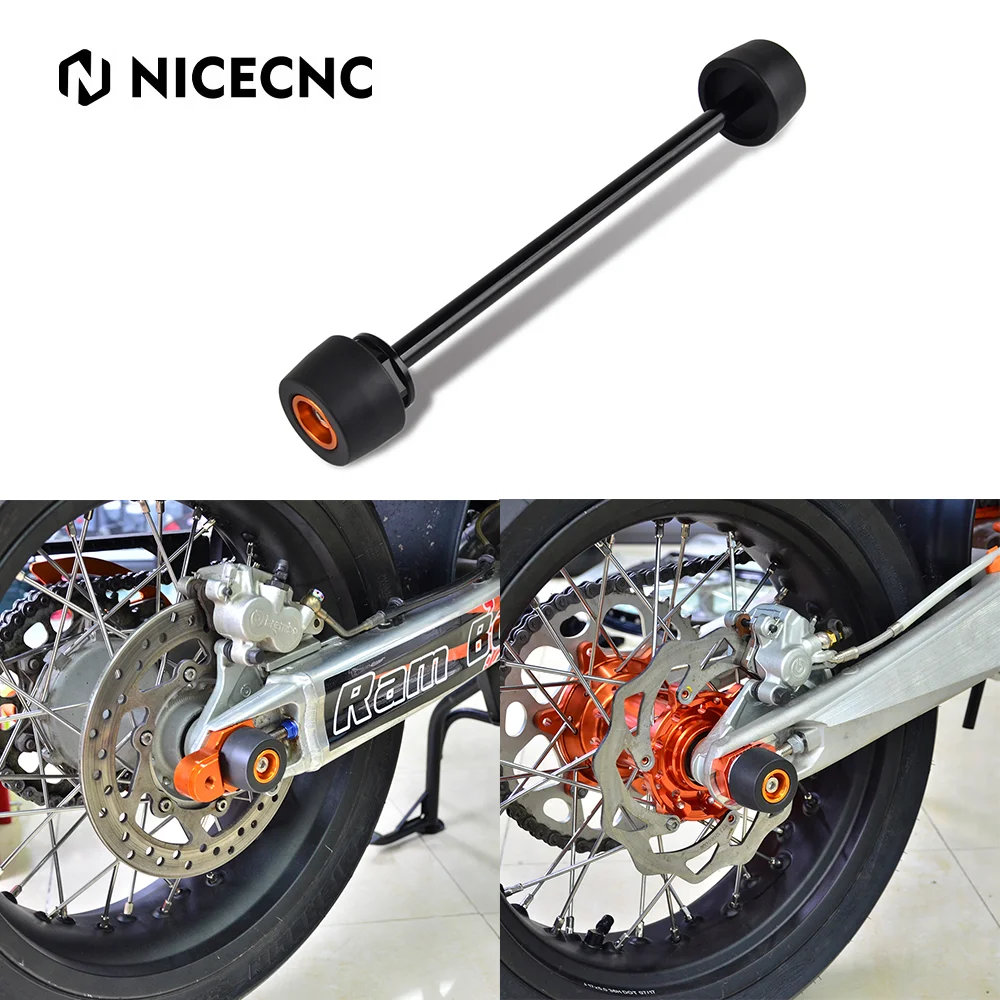 NICECNC Motorcylce Rear Wheel Fork Axle Slider For Husqvarna 701 2016-23 KTM 1290 Adventure 14-23 Motocross Security Accessories