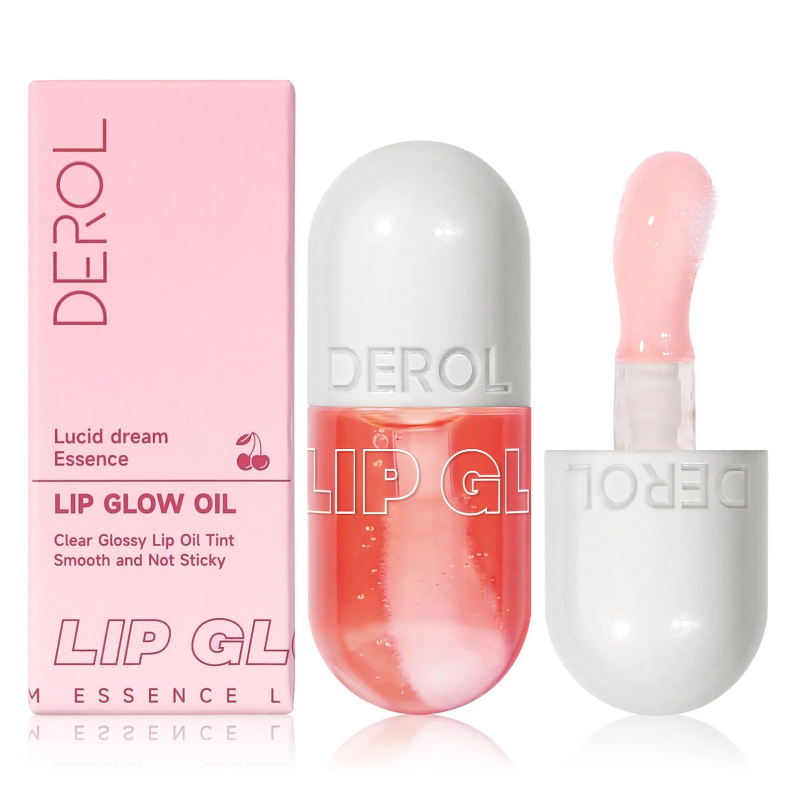 

DEROL Water Light Lip Oil Hydrating Moisturizing Plump Increase Ginger Essence