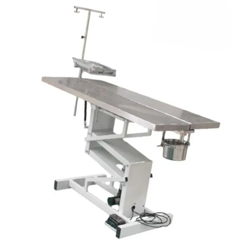 

Stainless Steel Animal Operating Table, Electric Lifting for Veterinary Use
