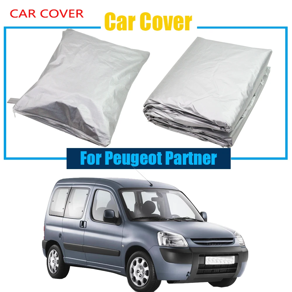 

Автомобильный чехол с автоматическим УФ-защитой от солнца, снега, дождя, пылезащитный чехол для Peugeot Partner