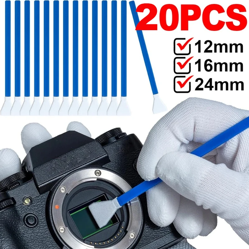 Universal Sensor Cleaning Swab Kit for Digital Camera CCD/CMOS – Compatible with Full-Frame, APS-C & M4/3 Sensors
