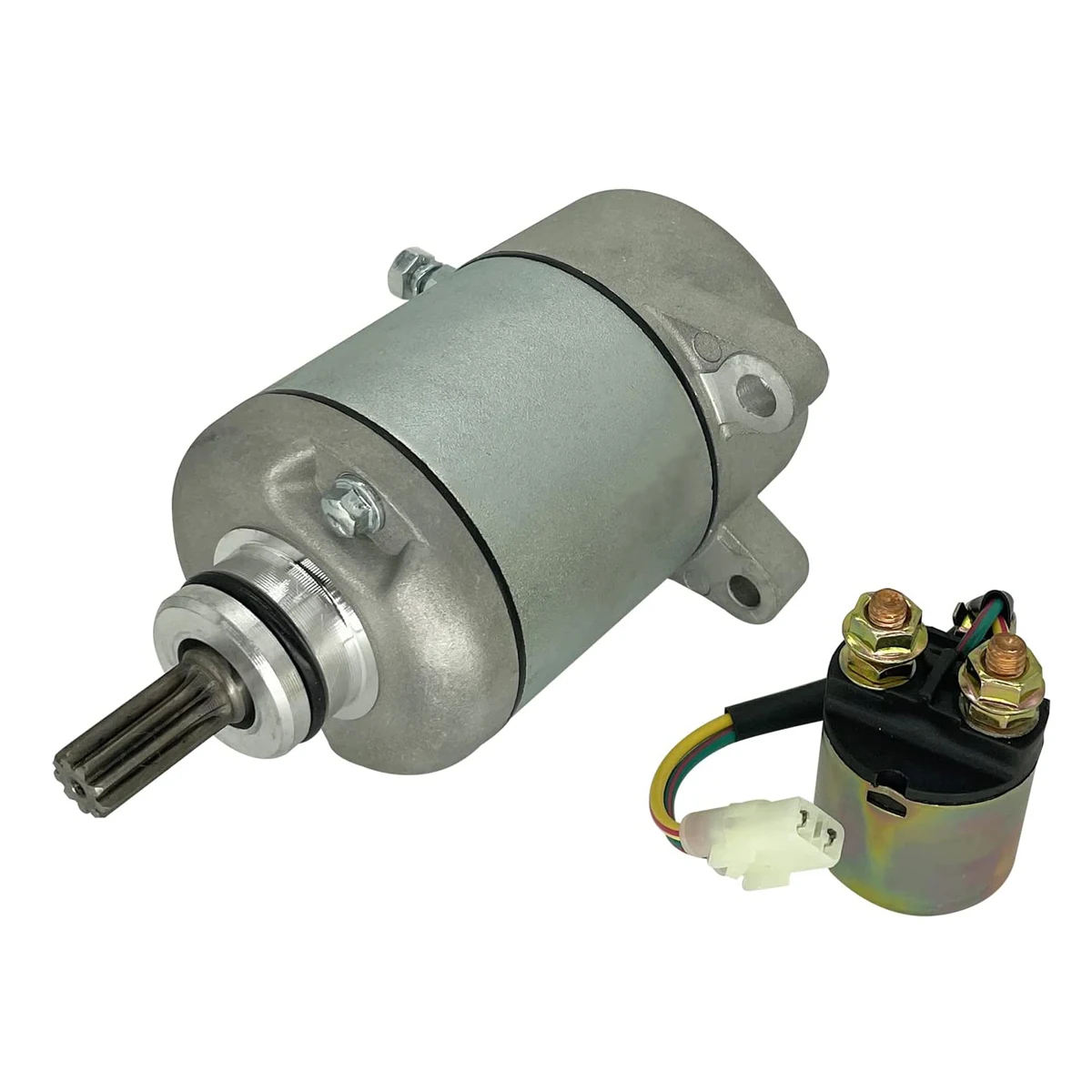 18607 Starter Motor & Solenoid Relay for TRX350FE FourTrax Rancher 4x4 ES 2000-2006 31200-HN5-671