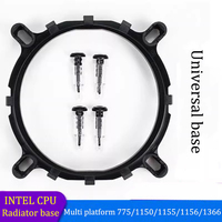 Int motherboard bracket 1366/115X/775 heat sink fan CPU base motherboard bracket 12th generation CPU base