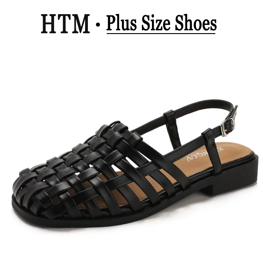 

Sandalias de mujer Shoes for Women Sandals Summer Outdoor Beach Casual Buckle Designer Women Shoes Retro Flat Ladies Romanas