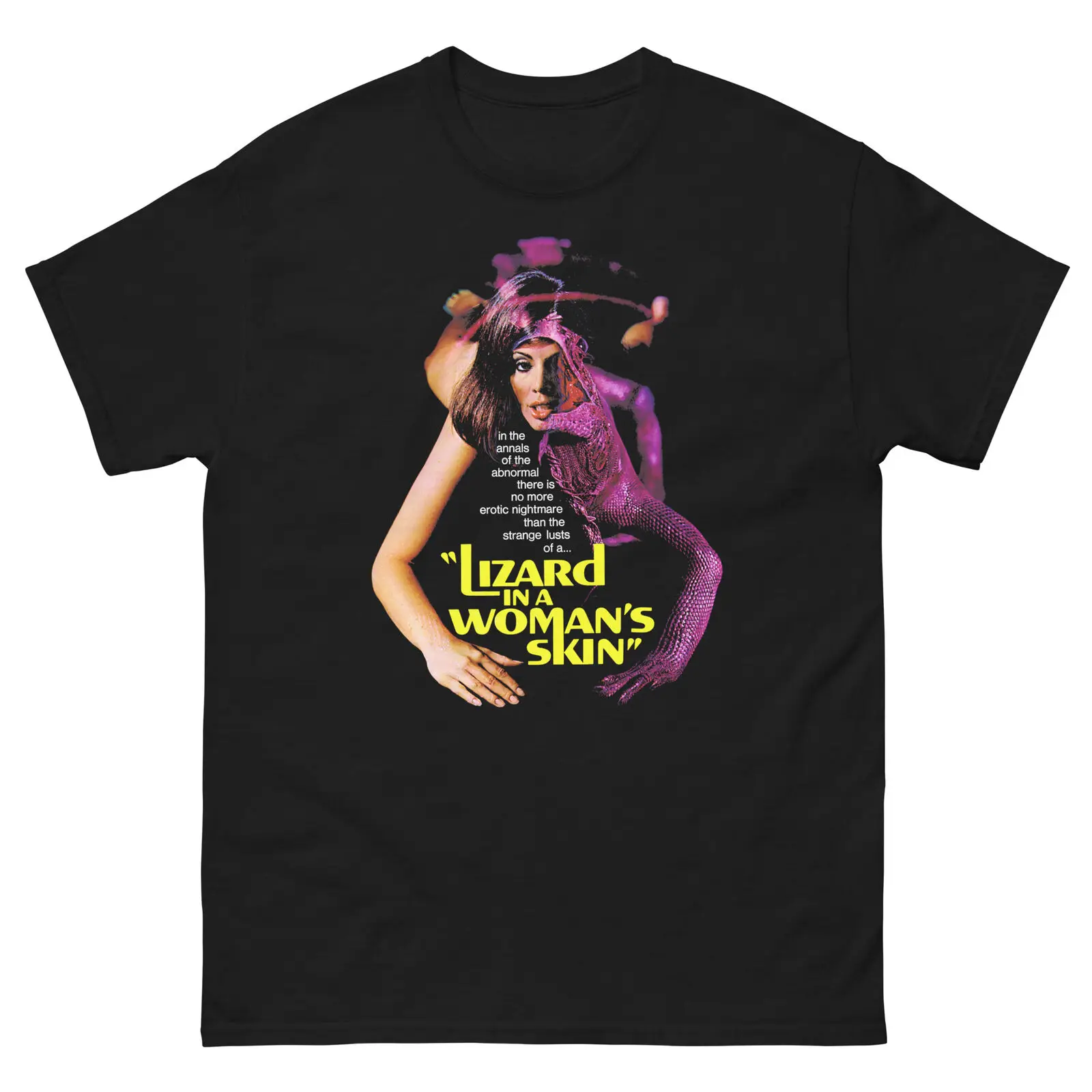

A Lizard in a Woman’s Skin (1971) Lucio Fulci giallo t-shirt