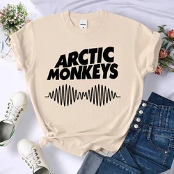 Arctic Monkeys tshirt teen graphic Breathable women Punk Digital streetwear tshirt graphic Y2k Psychedelic Comfortable