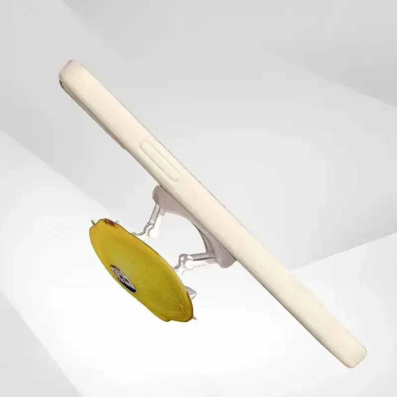 Support de téléphone portable rétractable avec poignée de téléphone citron drôle pour la plupart des smartphones