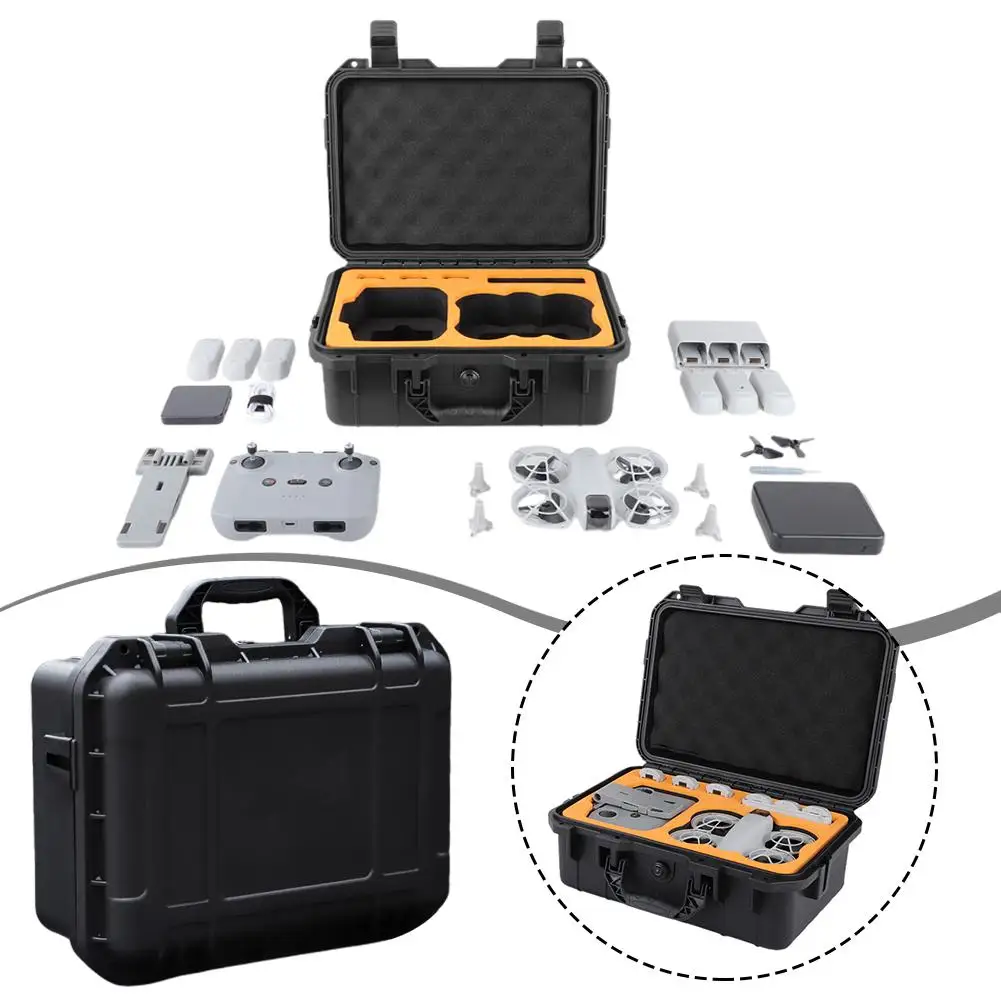 Explosion-proof Bag For DJI Neo Carrying Suitcase Protective Travel Storage Box Safety Drone Case Travel Cover Portable V3X7