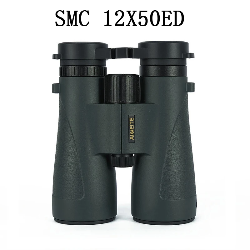 Professionele ED Lens 10X50/12X50 Verrekijker Hoge Reflecterende SMC IPX7 Waterdichte Bak4 Optics Telescoop Lage Dispersie voor Jacht