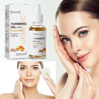 Sérum pour le visage au curcuma, rétrécit les pores, Essence réparatrice, mélanine, éclaircissant, hydratant, nourrissant, huile de cur-cumin, estompe les taches foncées, soins pour la peau 3