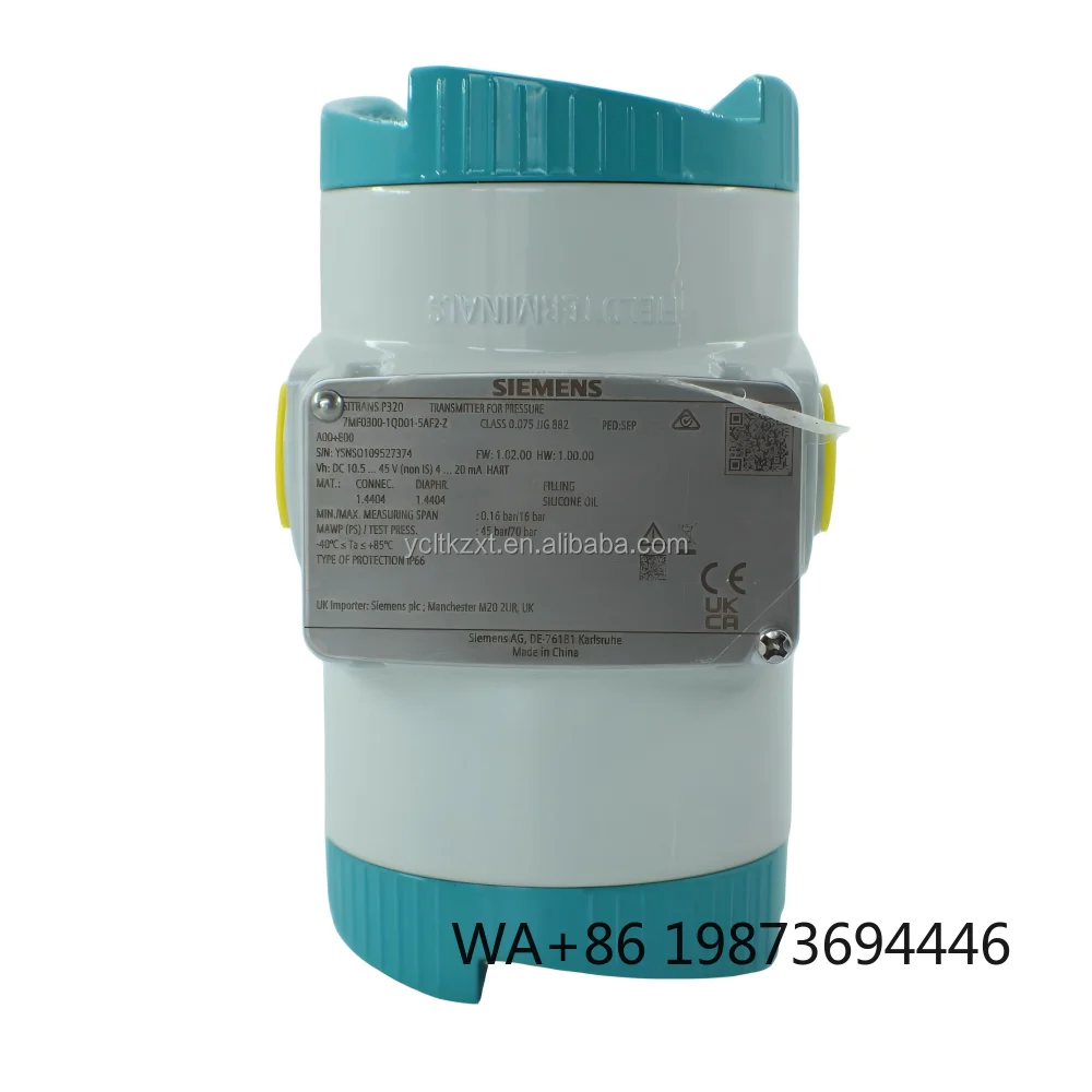 Stainless steel remote seal pressure transmitter IP68 capillary diaphragm mounted for industrial pressure measuring