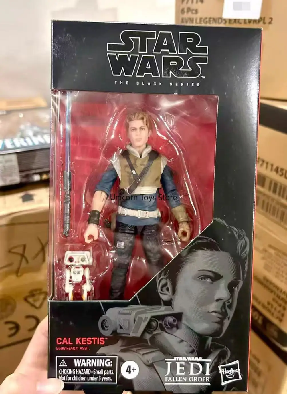 

В наличии Hasbro Star Wars Games Black Box Series Carl Kestis 6-дюймовая кукла Модель Фигурки Подлинные