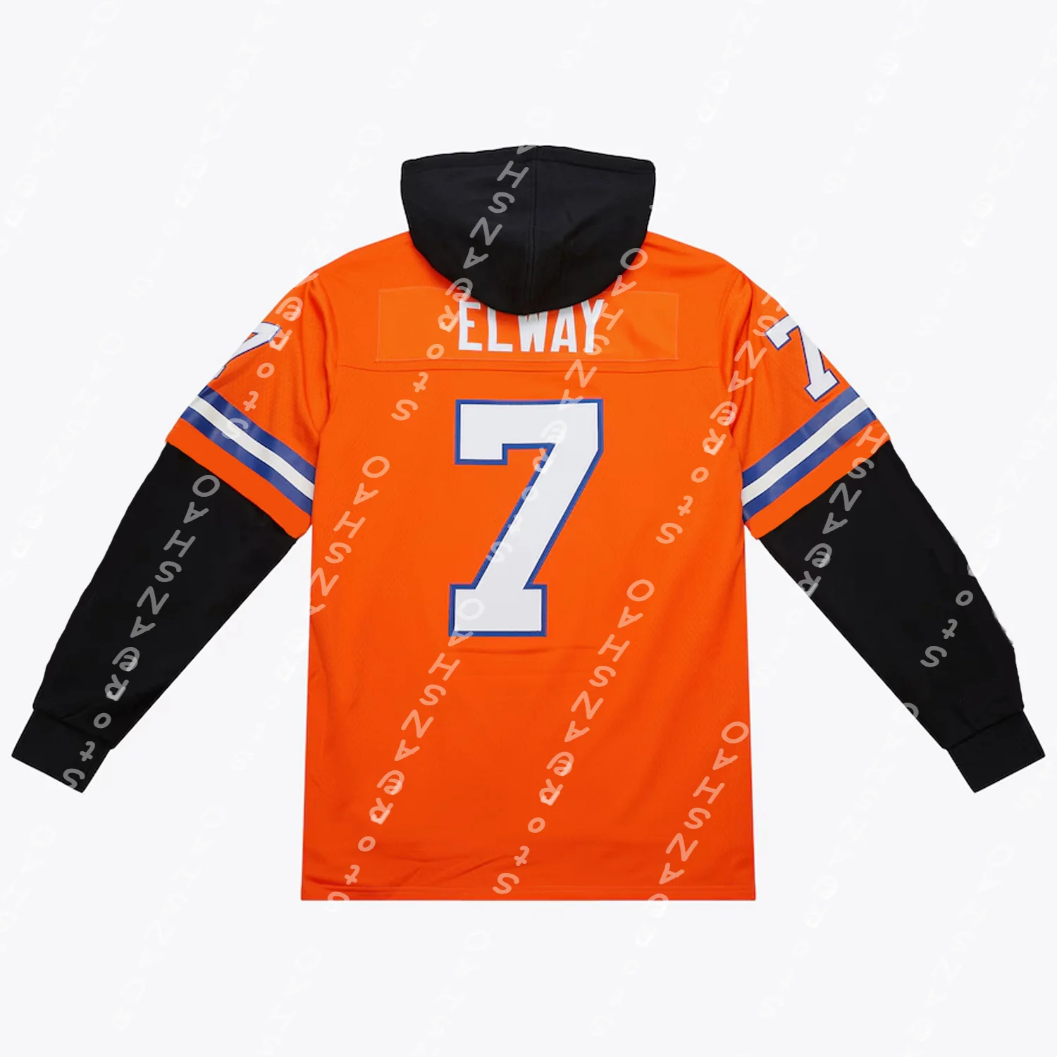 2024-25 Winter New Arrive Style John Elway Denver Broncos Hoodie Man Women Legacy Jersey Fashion Sweatshirt - Orange#7 Number