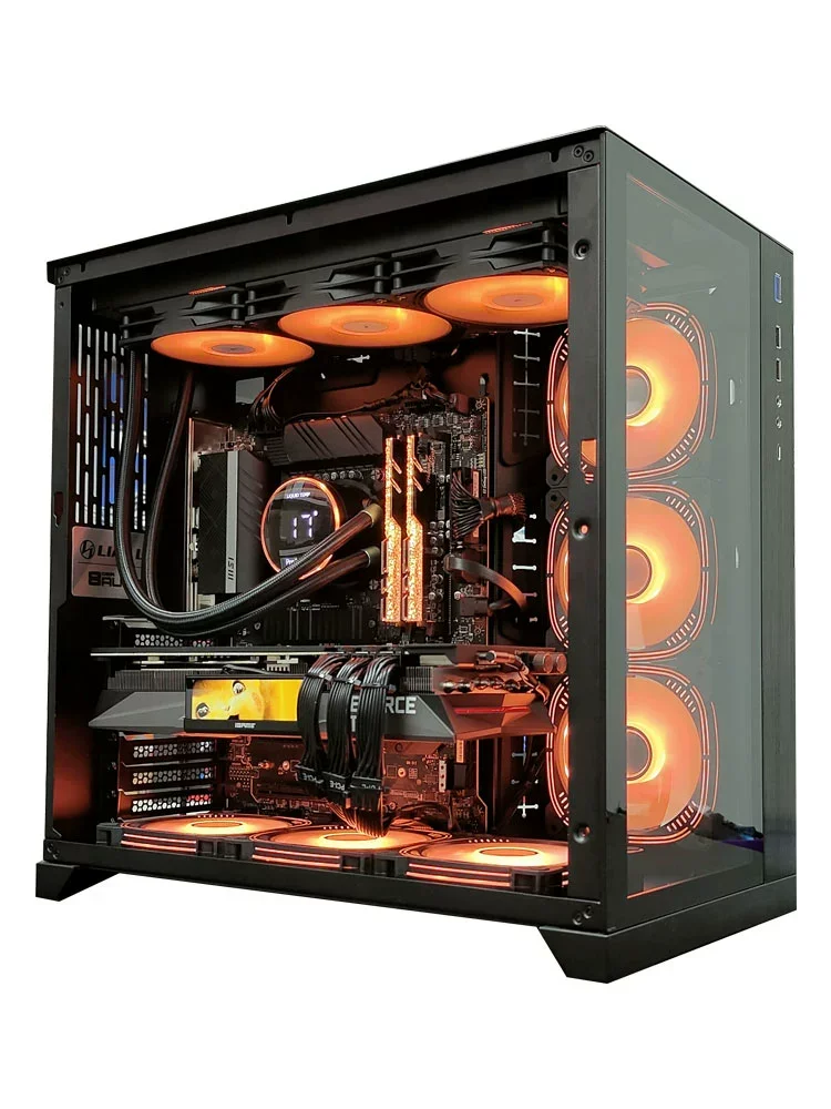 Hoge kwaliteit computerbehuizingen en -torens desktop gaming CPU computer hardware pc-behuizing