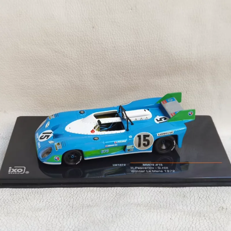 

IXO 1/43 Scale MS670 #15 1972 LE MANS Alloy Simulation Car Model Static Collection Decorated Holiday Gifts Toys Souvenir Gift
