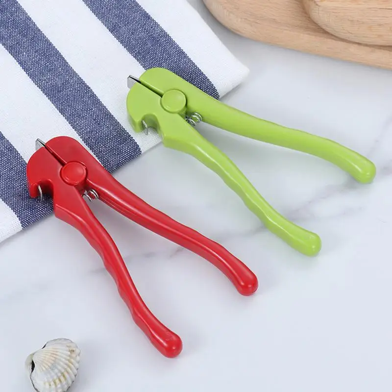 Blood Clam Clip Opener Oyster Shell Shucker Shellfish Opening Clip Clam Shucking Clamp Multifunctional Opener Seafood Tools