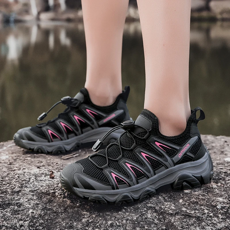 2025 New Men\'s Running Shoes Shock-absorbing Fashionable Casual Shoes Large Platform Mesh Board Original Walking Tennis Shoes