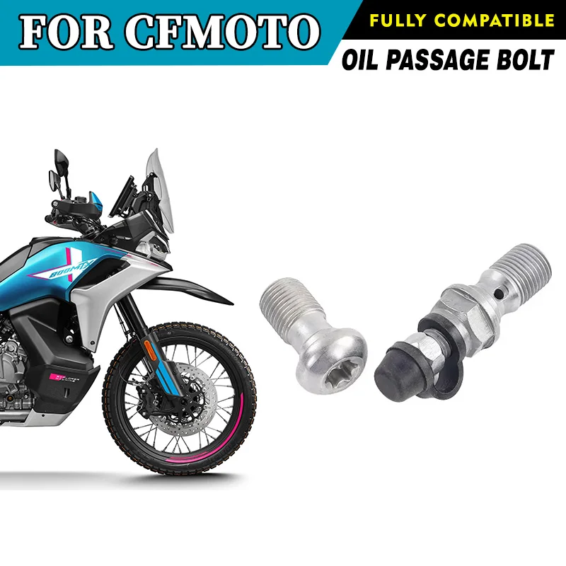 For CFMOTO 800MT-X Oil Passage Bolt Moto Parts CF Moto 800 MT-X Motorcycle Accessories