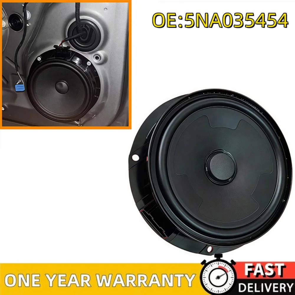 

Auto Front or Rear Door Bass Sound Speaker Horn For VW Tiguan 2 II 2017 2018 2019 5NA035454 5NA035453