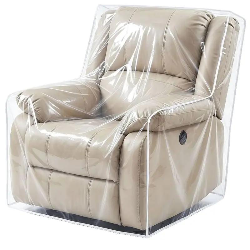 For Single Recliner Armchair Shield-36X40x42 Inches-Massage Chair Cover-Waterproof Dustproof Protector Clear-AA26