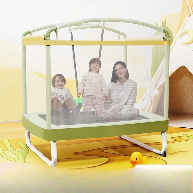 

Trampoline Rectangle Children's Swing Children's Indoor Kindergarten Trampoline Adult Outdoor Household Square Trampoline