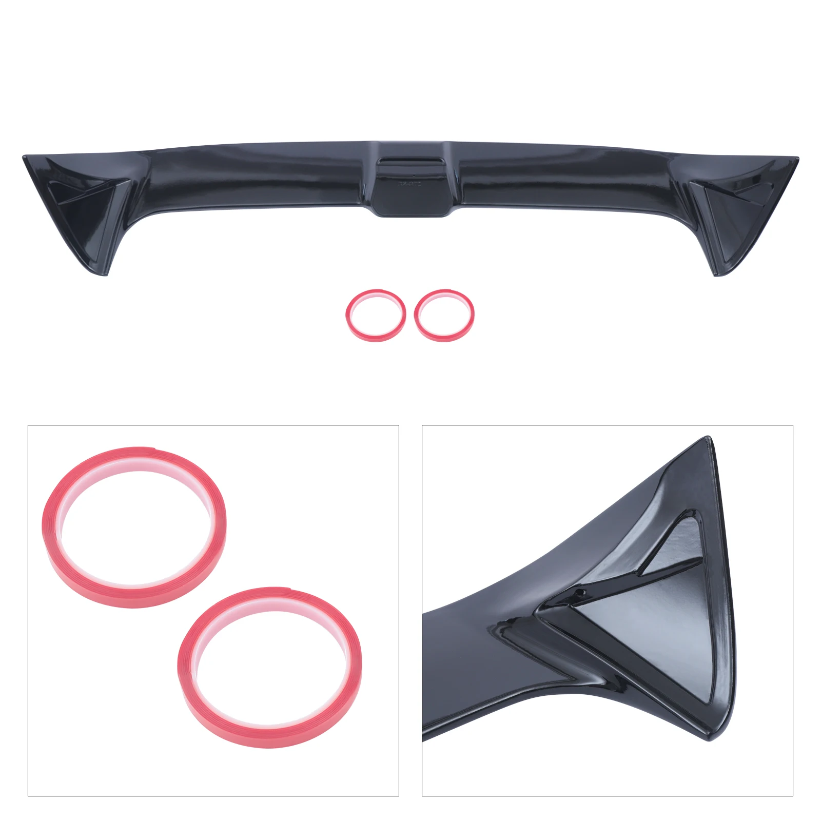 

Rear Roof Spoiler Wing For Volkswagen VW GOLF VII 7 GTI R 14-17 Carbon Fiber