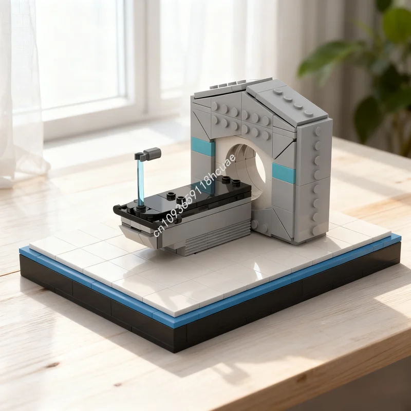 

500 шт. MOC, устройство для лечения радиотерапии V 2, модель, строительные блоки, рождественские подарки, архитектура, сборная кирпичная игрушка, детский день рождения