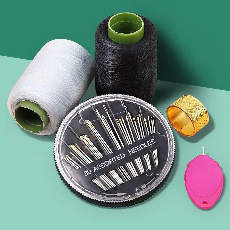 

Прочный набор для шитья и ремонта одежды ручной работы Bla Tead, бренд Fly Valley, для домашнего использования, из Китая